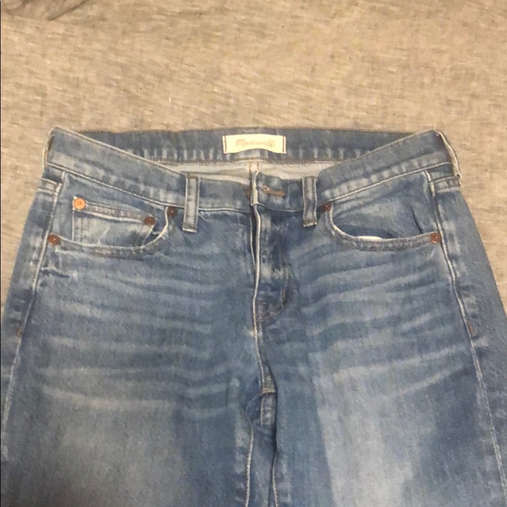 Madewell the Slim Boyjean in Walton Wash size 25